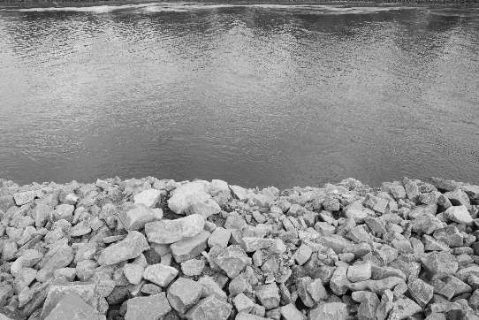 The prospect of the Weser River from an other angle illustrates the smaller range of vision