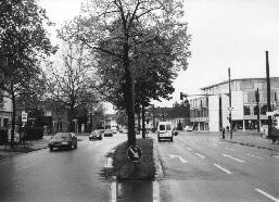 Blick aus dem Schwachhauser Ring in Bremen, Schwachhausen