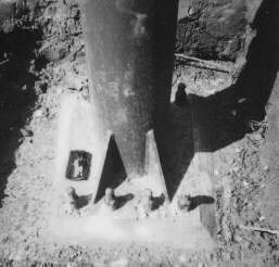 Der Fundament des Schildes