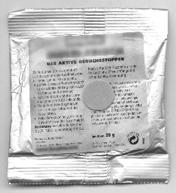 Warenprobe eines aktiven Geruchsstoppers f&uuml;r Katzentoiletten