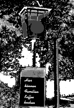 Photomontage Gastst&auml;ttenschild