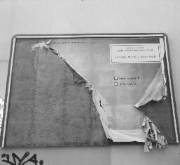 vernachl&auml;ssigte Plakatwand in Schwachhausen