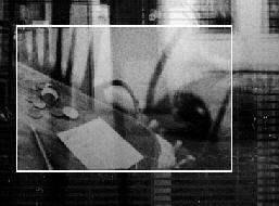 Bild im Fenster eines Pflegedienstes in der &ouml;stlichen Vorstadt in Bremen