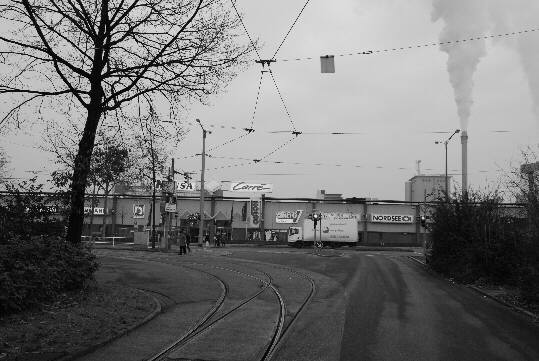 A large shopping center in Bremen