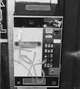 Zigarettenautomat mit Solarzellen